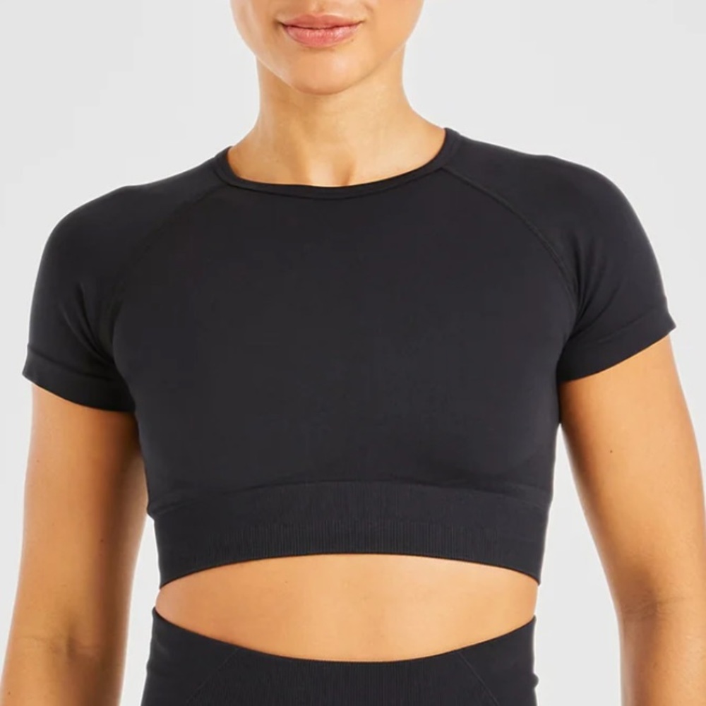 AYBL Black Crop Top